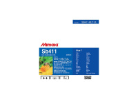 Чернила для плоттеров Mimaki SB411 DYE Sublimation ink Blue 2L (SB411-BLT-2L)