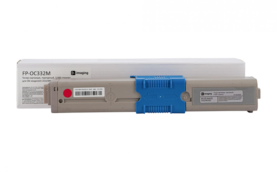Картридж с тонером F+ Imaging FP-OC332M, пурпурный, 3000 стр.