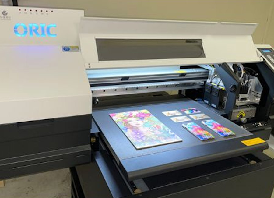 Принтер UV DTF планшетный Oric OR-6090A, 900x600 мм, 2xEpson i1600-U1, RIP