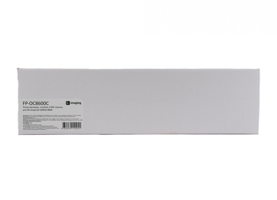 Картридж с тонером Fplus FP-OC8600C, голубой, 6000 стр.