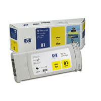 Картридж для плоттеров HP DesignJet 81 Dye Yellow 680 мл (C4933A)