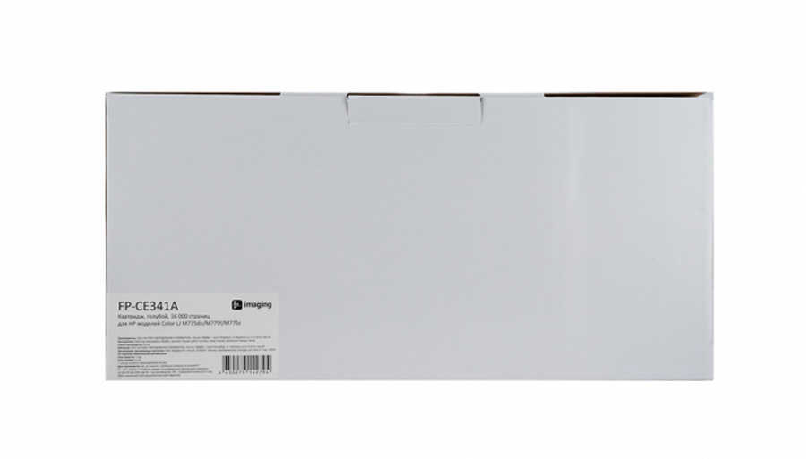 Картридж F+ Imaging FP-CE341A, голубой, 16000 стр.