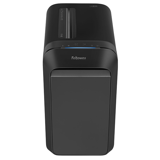 Шредер (уничтожитель) Fellowes Powershred LX221 (2x12 мм) черный