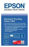 Рулонная бумага для плоттера с покрытием Epson Standard Proofing Paper OBA 24, 250 г/м2, 0.610x30.5 м, 76 мм (C13S450188)