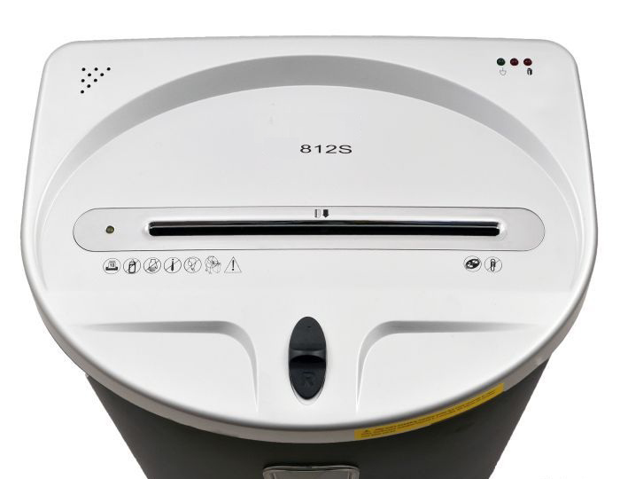 Шредер (уничтожитель) Bulros 812S (4 мм) серебряная голова