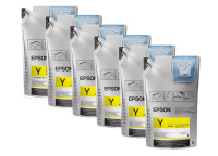 Набор из шести контейнеров Epson UltraChrome DS Ink Yellow 1100 мл (C13T46D440)