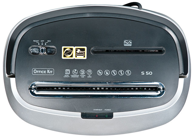 Шредер (уничтожитель) Office Kit S50 (4x35 мм)