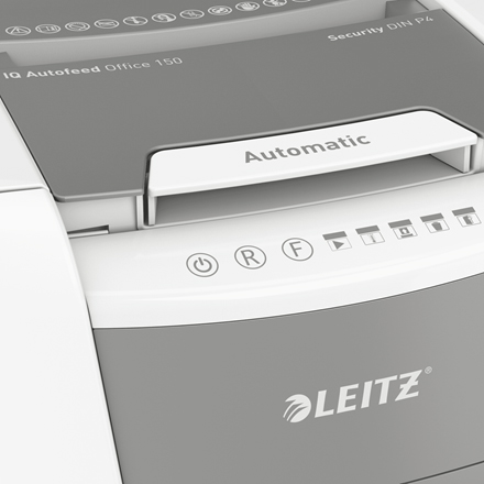 Шредер (уничтожитель) Leitz IQ Autofeed Office 150 P4 (4х30 мм)