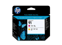 Печатающая головка и 2 картриджа для HP Designjet Z6100, Magenta/Yellow (P2V36A)