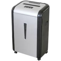 Шредер (уничтожитель) Bulros B6HC (0.8x2 мм) черные бока/контур, серебро верх/дверца