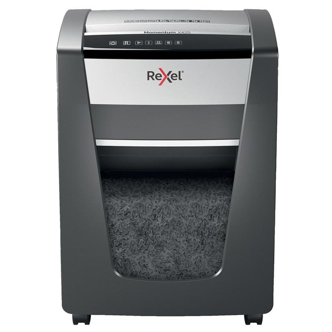 Шредер (уничтожитель) Rexel Momentum X420 (4х40 мм)