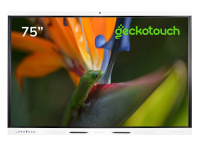 Интерактивный комплекс Geckotouch 75RK, 75” UHD, 20 касаний, 8/128 Гб, Android 11, camera, mic, OPS, WiFi, Bluetooth