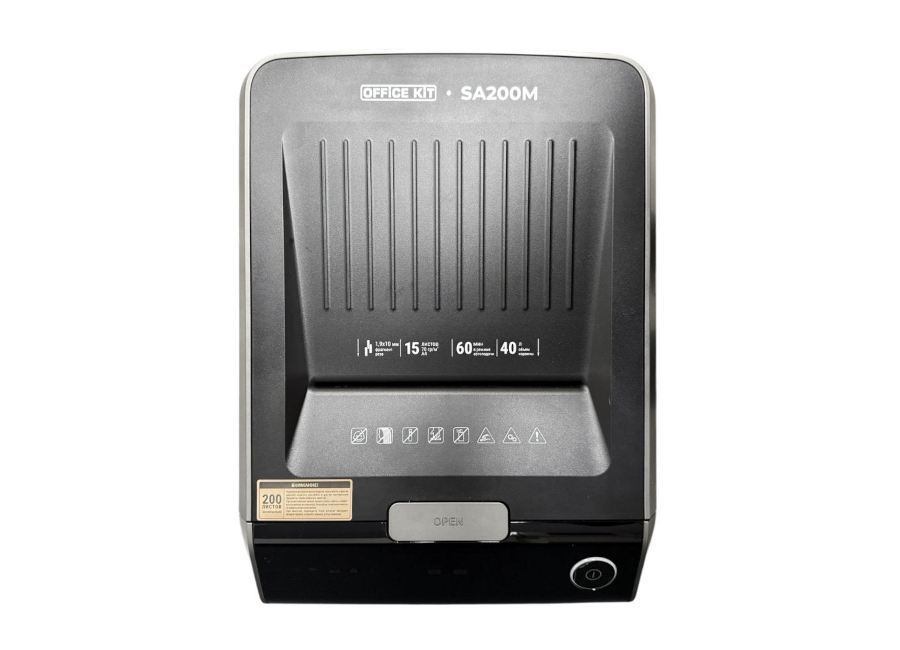 Шредер (уничтожитель) Office Kit SA200M (1.9х10) с автоподачей
