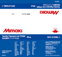 Чернила для плоттеров Mimaki TP250 Blue