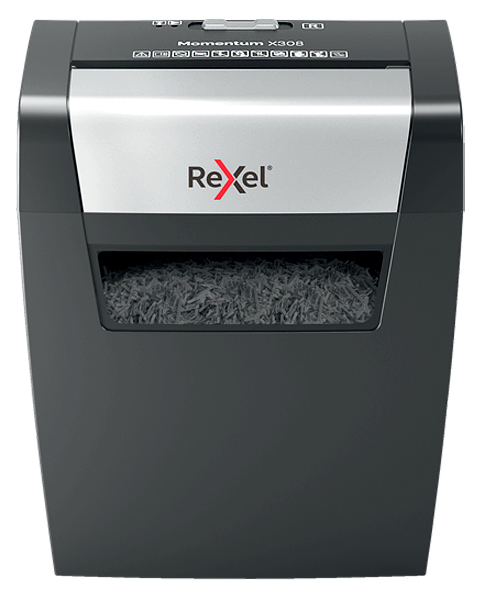 Шредер (уничтожитель) Rexel Momentum X308 (5х42 мм)