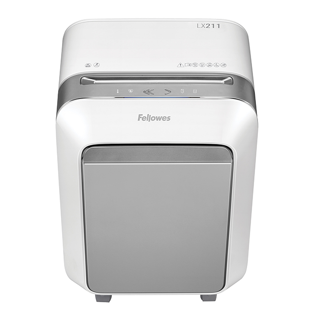Шредер (уничтожитель) Fellowes Powershred LX211 (2x12 мм) белый