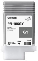 Картридж для плоттеров Canon PFI-106GY Gray 130 мл (6630B001)