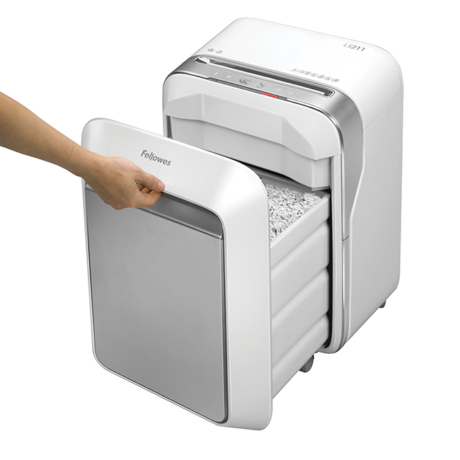 Шредер (уничтожитель) Fellowes Powershred LX211 (2x12 мм) белый