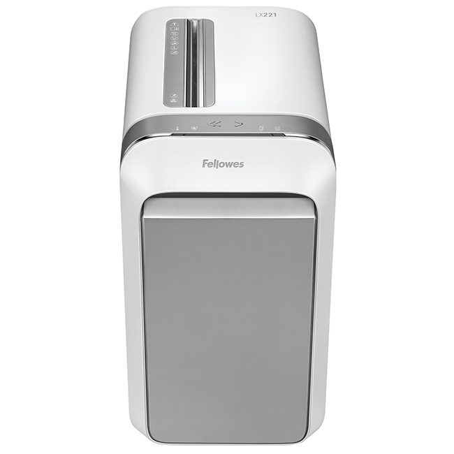Шредер (уничтожитель) Fellowes Powershred LX221 (2x12 мм) белый