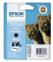 Набор из двух черных картриджей повышенной емкости Epson T0731H (T0721) (C13T10414A10)