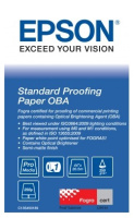 Рулонная бумага для плоттера с покрытием Epson Standard Proofing Paper OBA 44, 1118мм х 30.5м (250 г/м2) (C13S450189)