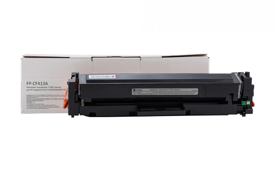 Картридж F+ Imaging FP-CF413A, пурпурный, 2300 стр.