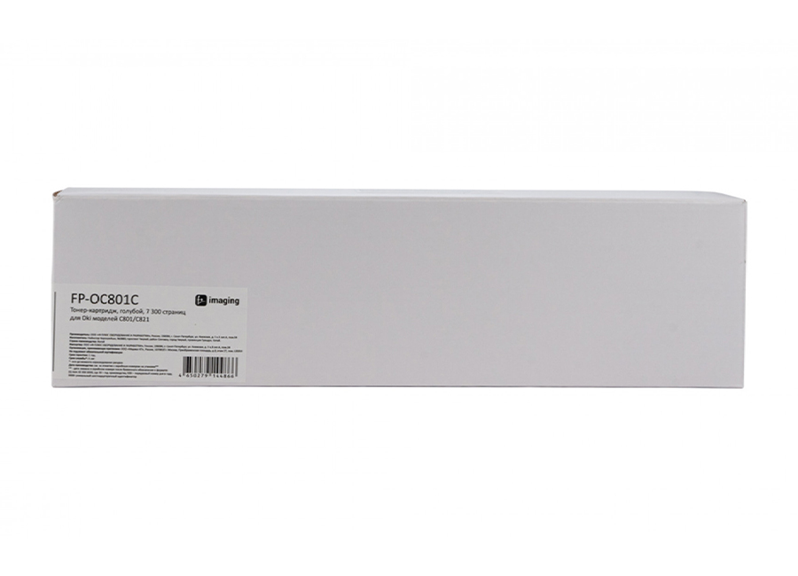 Картридж с тонером Fplus FP-OC801C, голубой, 7300 стр.