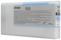 Картридж для плоттеров Epson T6535 Light Cyan 200 мл (C13T653500)
