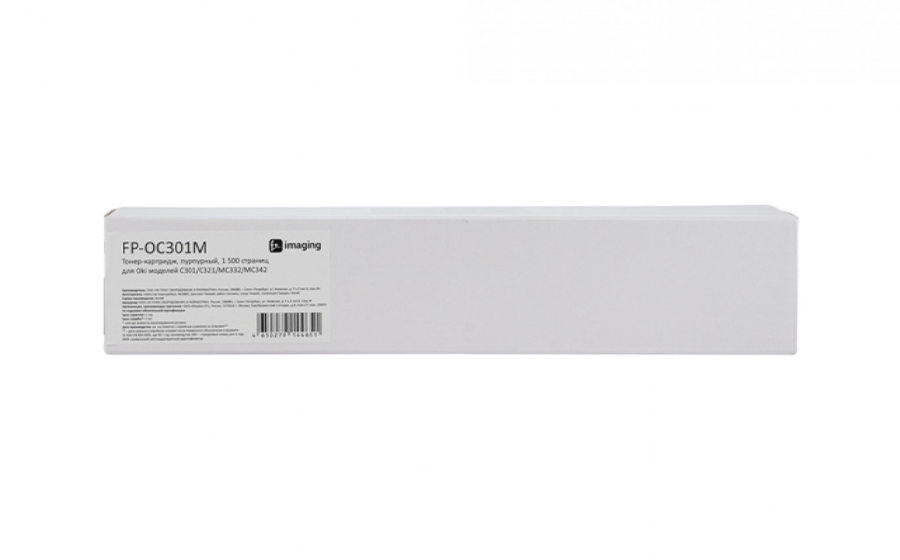 Картридж с тонером Fplus FP-OC301M, пурпурный, 1500 стр.