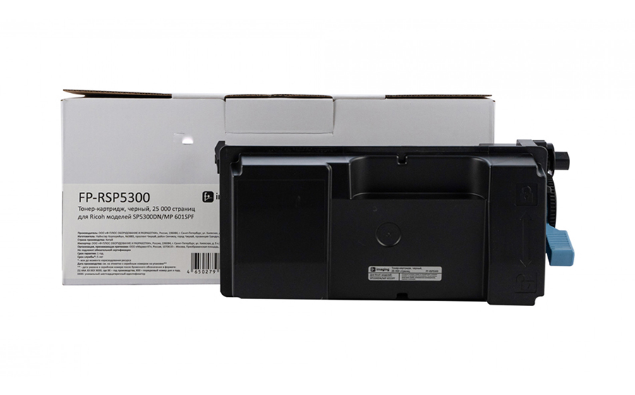 Тонер-картридж Fplus FP-RSP5300, черный, 25000 стр.