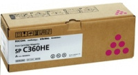Принт-картридж Ricoh SP C360HE малиновый