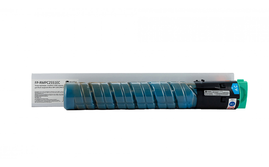Тонер-картридж Fplus FP-RMPC2551EC, голубой, 9500 стр.