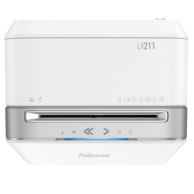 Шредер (уничтожитель) Fellowes Powershred LX211 (2x12 мм) белый