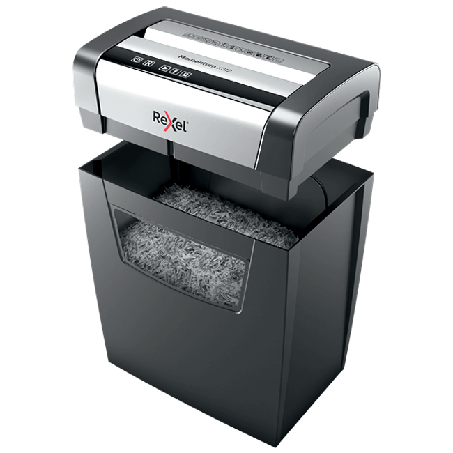 Шредер (уничтожитель) Rexel Momentum X312 (5х42 мм)