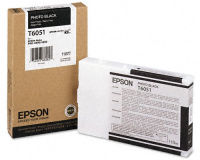Картридж для плоттеров Epson T6051 Photo Black 110 мл (C13T605100)