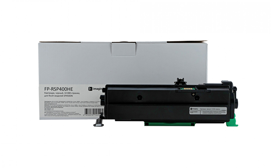 Картридж Fplus FP-RSP400HE, черный, 10000 стр.
