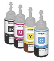 Контейнер с черными чернилами Epson T6641 для L100, L200 (C13T66414A)