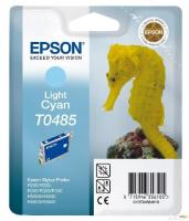 Картридж со светло-голубыми чернилами Epson T0485 для R200, R300 (C13T04854010)