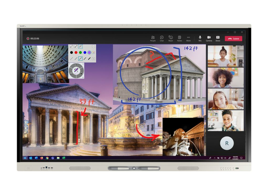 SMART SBID-MX275-V4 (в составе интерактивной панели SBID-MX075-V4) с ПО SMART Notebook